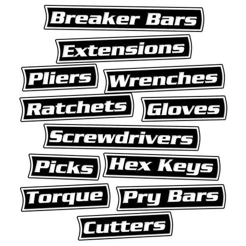 auto hand tools black