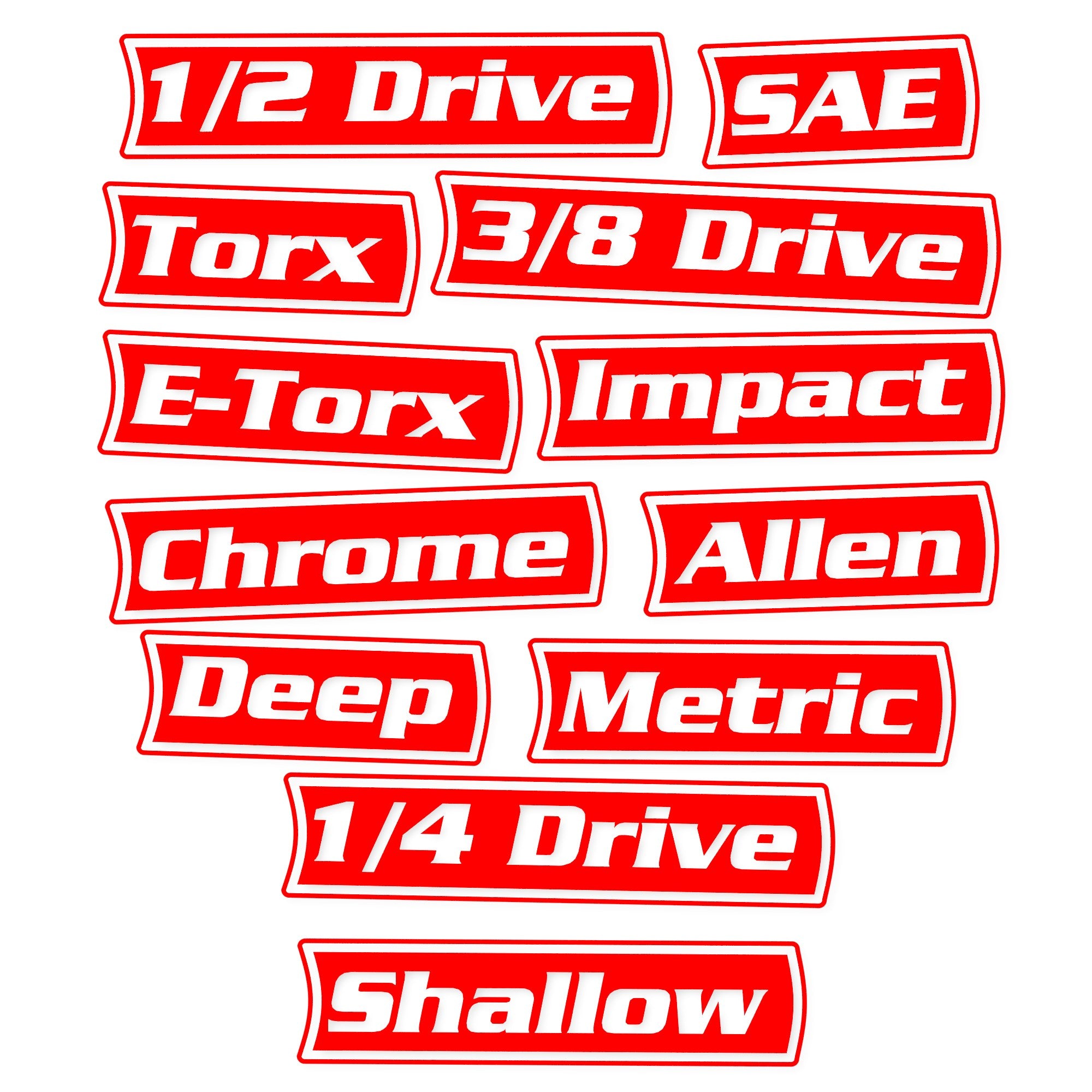 auto sockets red
